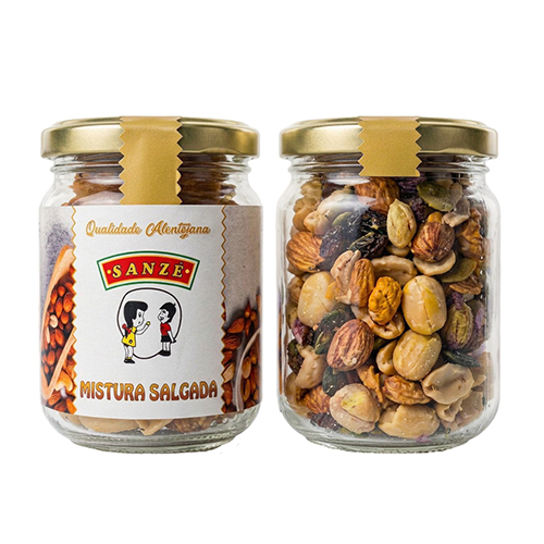 Frutos Secos em frasco - Sanzé